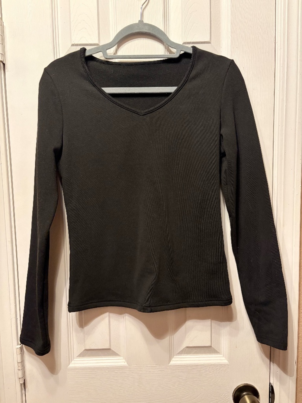 Long sleeve fleece shirt